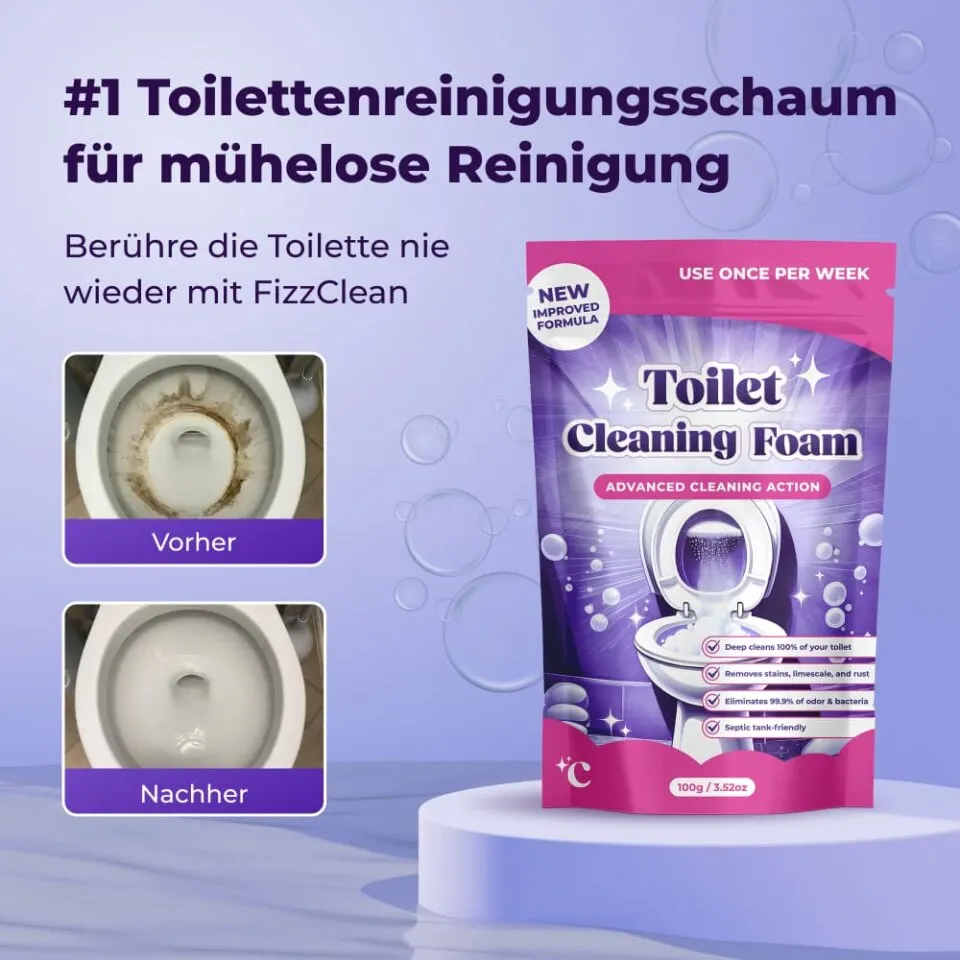 FizzClean Schaum-Toilettenreiniger